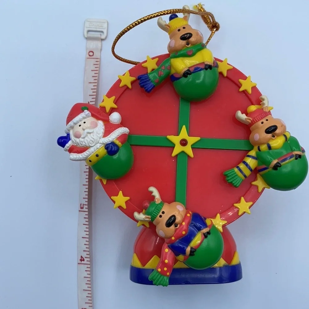 Avon Santa’s Ferris Wheel Christmas Musical Ornament